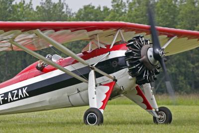 Morane-Saulnier 230 au sol