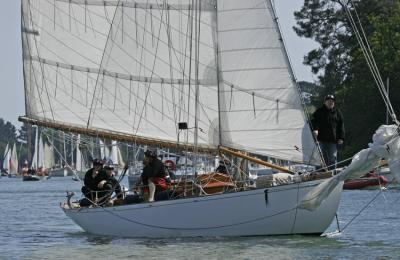 Jeudi 5 mai - Viola remonte la rivire d'Auray