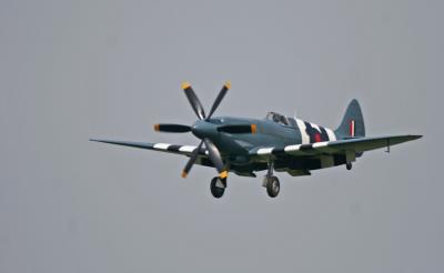 Supermarine 389 Spitfire PR19 en vol