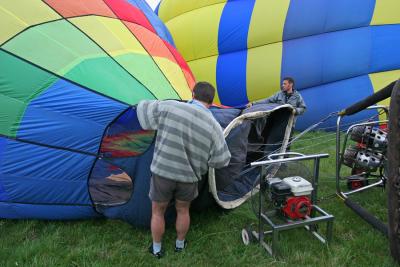 Mondial Air Ballons de Chambley - Notre 1er vol !