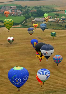 Mondial Air Ballons 2005 de Chambley - 1st flight in a hot air balloon