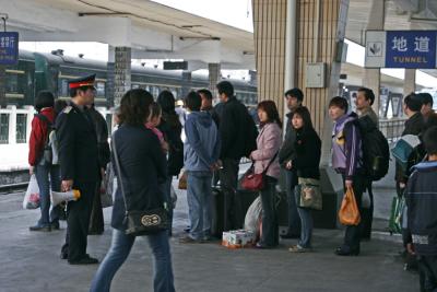 Jour 5 - A la gare de Luoyang