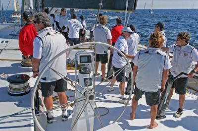 Voiles de Saint-Tropez 2005 -  A day aboard Mari Cha IV