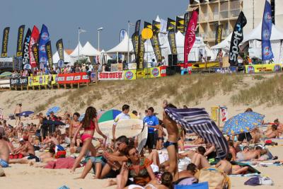 Comptitions de surf pro  Lacanau