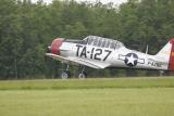 North American T6 Texan au dcollage