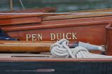 9 Pen Duick remonte la rivière d'Auray pendant la Semaine du Golfe 2005