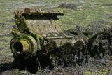 Epaves de l'île Berder - Vieux moteur d'un bateau de pêche