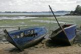 Cimetière de bateau de l'île Berder (Morbihan)