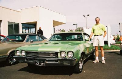 1972 Buick Gran Sport and a proud owner!