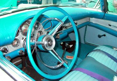 1957 Thunderbird Interior