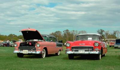 1955 Chevy Bel Airs