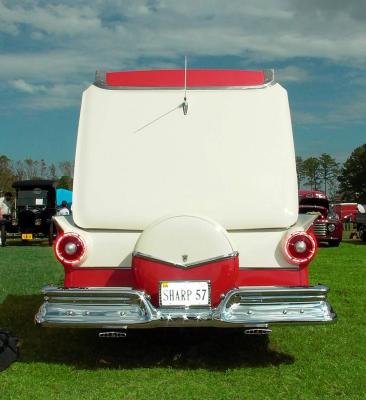 1957 Ford Skyliner trunk