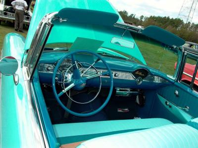 1956 Chevy Bel Air Convertible Interior