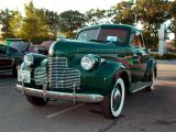 1940 Chevy at the Silver Diner