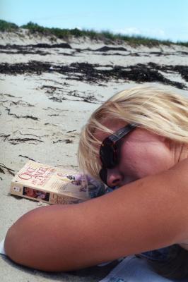 A Nap on Hardings Beach, Chatham