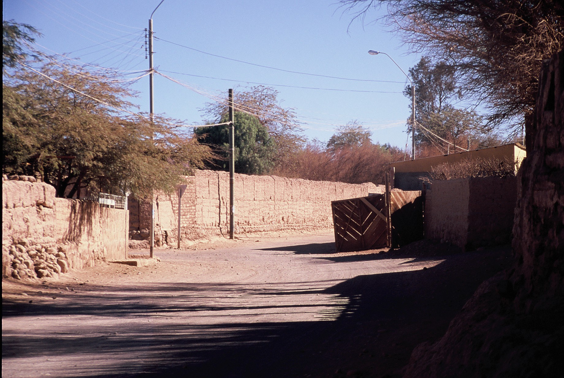 A typical street in San Pedro