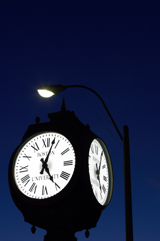 Boston University clock