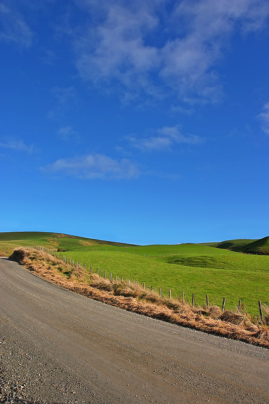 On the way to Slope Point