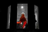 Lady in red