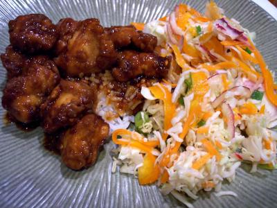More Kung Pao & Three-Pepper SLaw