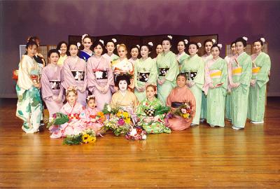 Japanese Dance Recital Students