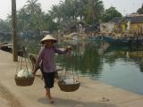 A Hoi An market postcard