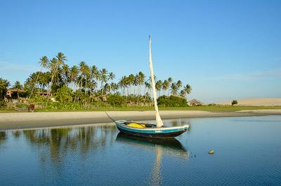 Praia principal de Jericoacoara