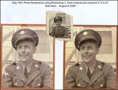 Bob Searl - 1941 Restored Photo