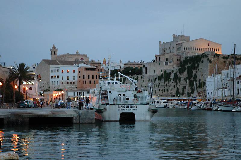 Ciutadella from the port