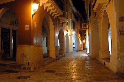 Ses Voltes by night -Ciutadella