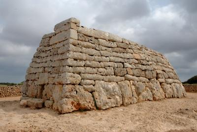 Burial monument (1400 B.C.) - Naveta des Tudons