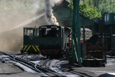 Snowdon railway depot.