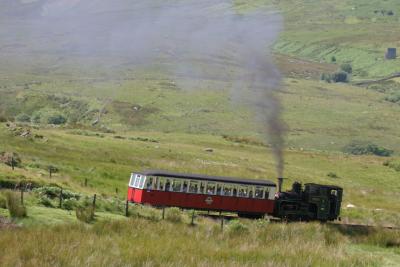 Climbing Mt. Snowdon by steam.