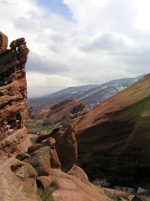 Red Rocks in Winter