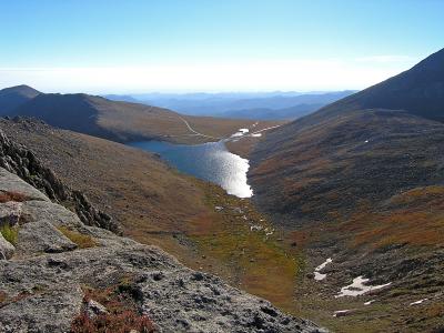 Summit Lake from Mt. Spalding