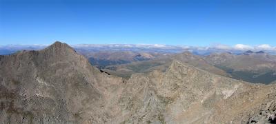 Bierstadt and the Sawtooth Pano