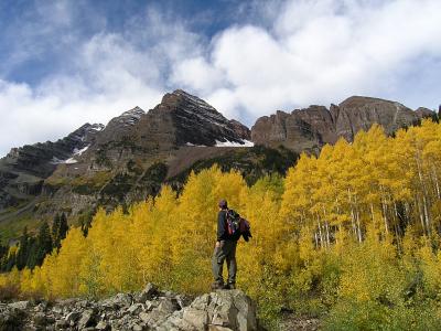 Rian on the Crater Lake Trail