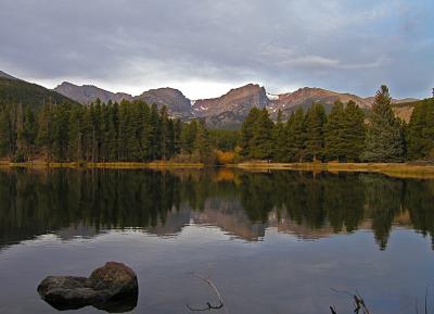 Sprague Lake in Fall