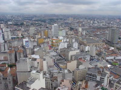 Sao Paulo view from Banespa