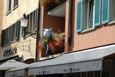 Cow, the symbol of Switzerland!