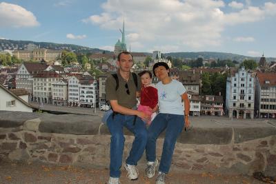 Family Portrait on River Limmat