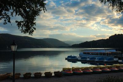 Beautiful Titisee after Sunset