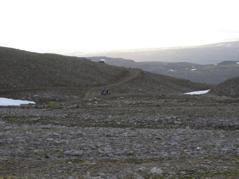  lei upp gmlu jleiina til Bjarnarfjarar