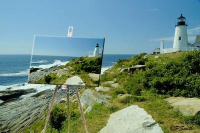 Lighthouse Painting