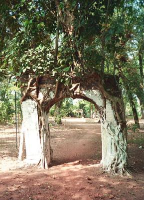 OLD GATE in Ben The Binh duong