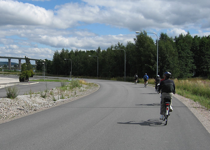 On the road