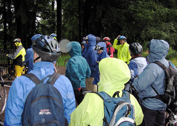 Lecture on von Platen (in the rain)