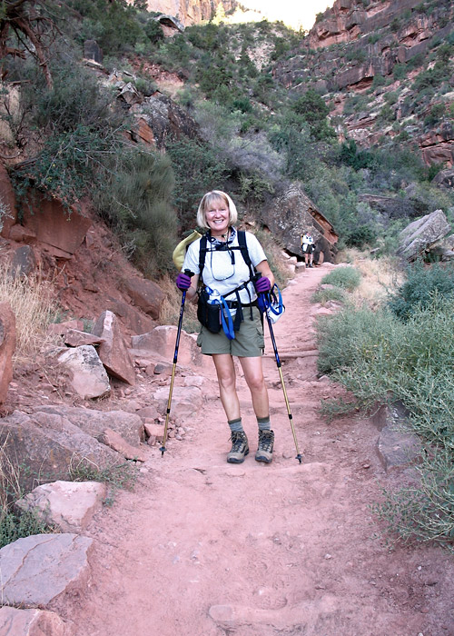 Linda on the trail (GI)