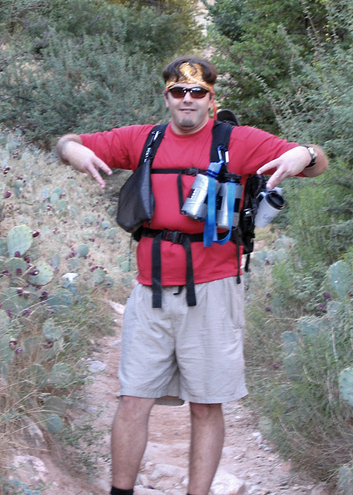 Ryan on the trail (MJ)