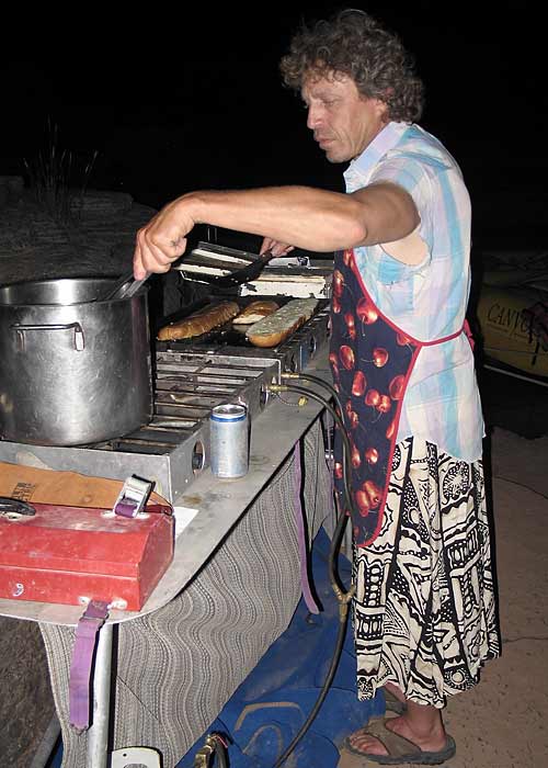 Whalen in his cooking garb (GI)